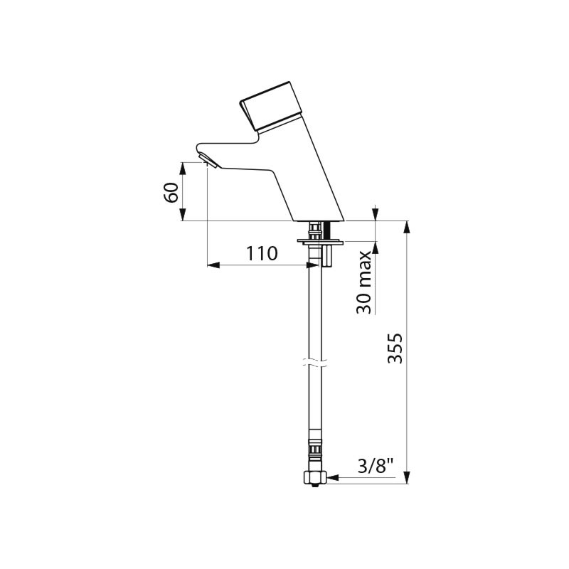 TEMPOMIX time flow mixer - scheme